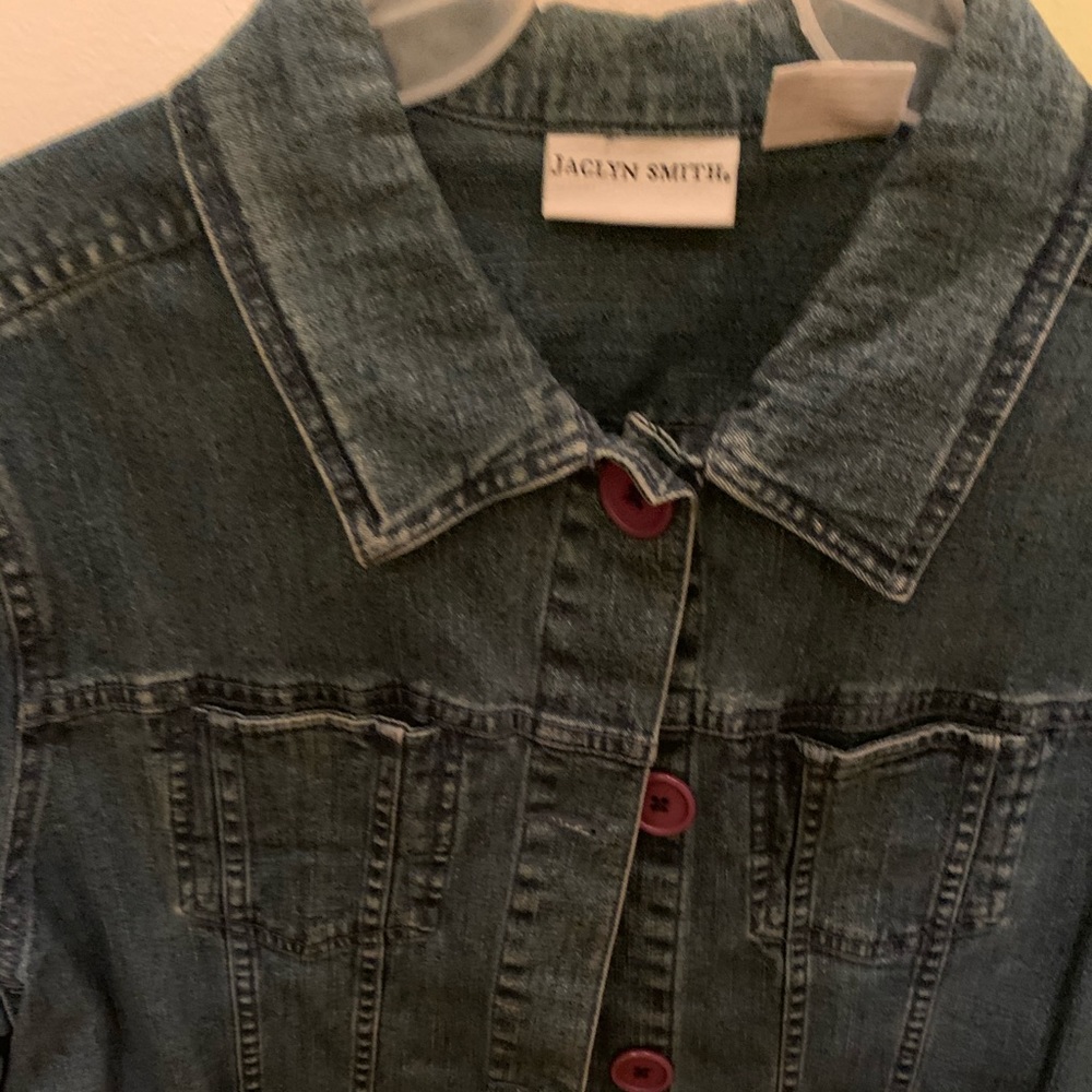 Jaclyn Smith Jean Jacket